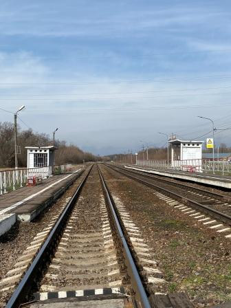 Сегодня 11 апреля на переезде 440 д.Митрофанова прошла акция “Осторожно переезд”.